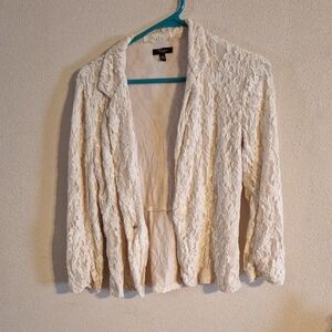 Cupio Cream Lace Jacket